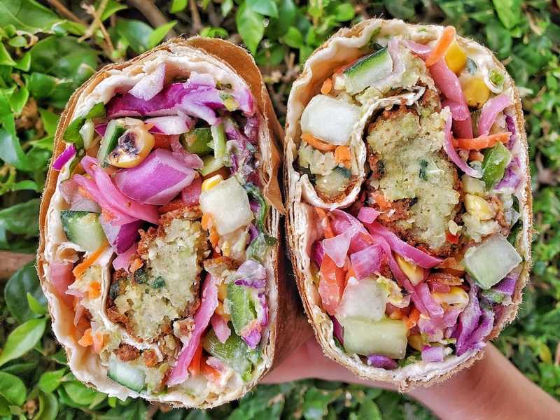 falafel-Vegan-Food-Wrap