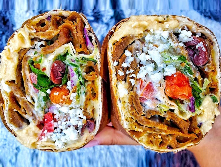 Mediterranean-Wrap